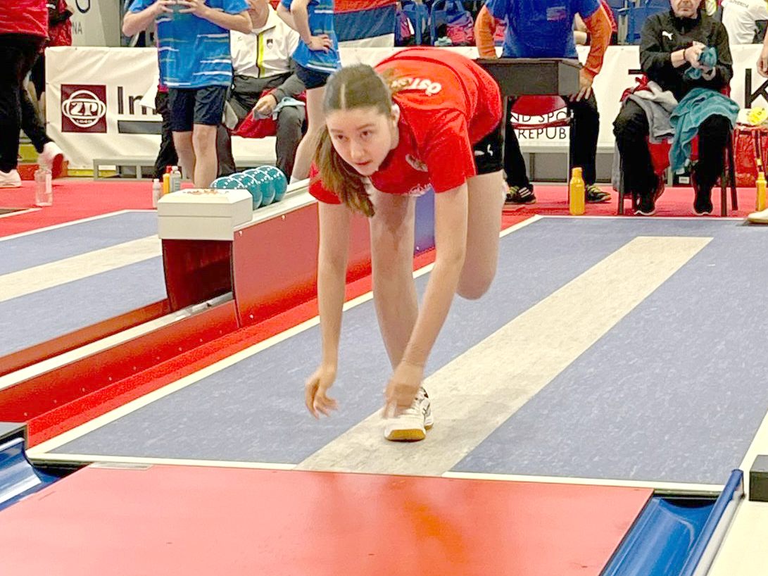 Marlene Kainz wurde bei der U-14- EM sensationell Vierte.