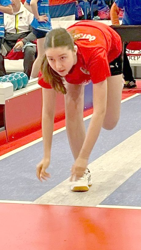 Marlene Kainz wurde bei der U-14- EM sensationell Vierte.