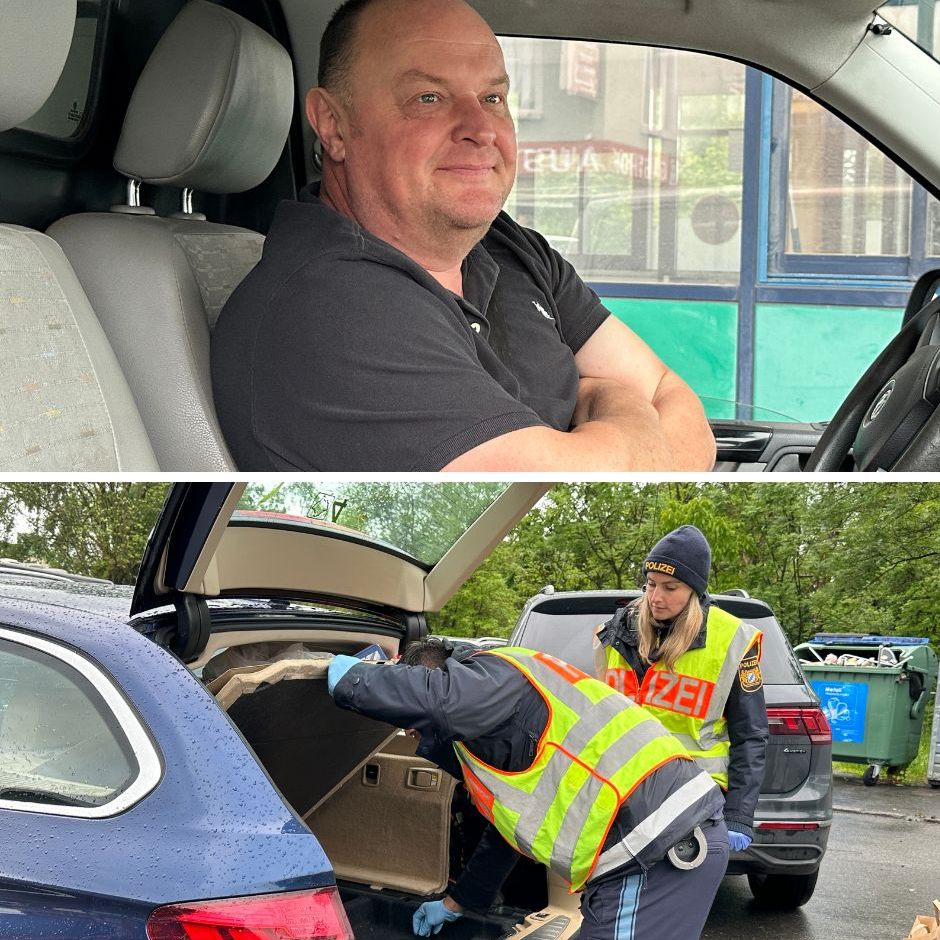 Grenzkontrolle in Hörbranz: VOL.AT war vor Ort.