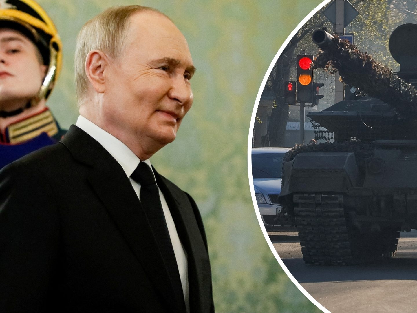 Russischer Machthaber Putin (Bild) will Krieg gegen das Nachbarland offenbar unter Umständen "einfrieren".