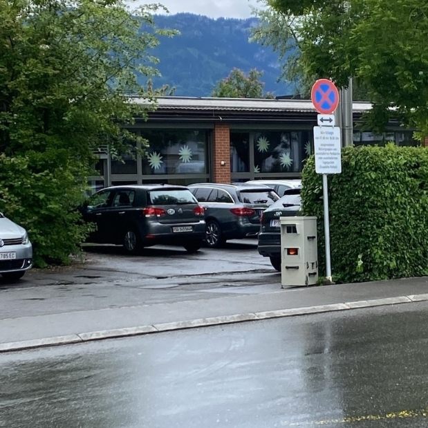 Hier steht in Lustenau eine neue Radarbox