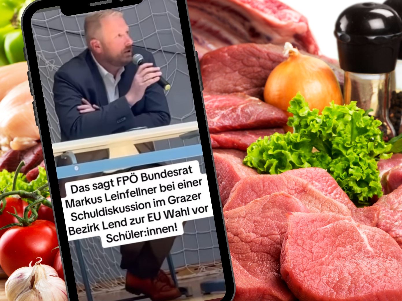 Leinfelleners Aussage fiel bei einer Schuldiskussion in Graz.