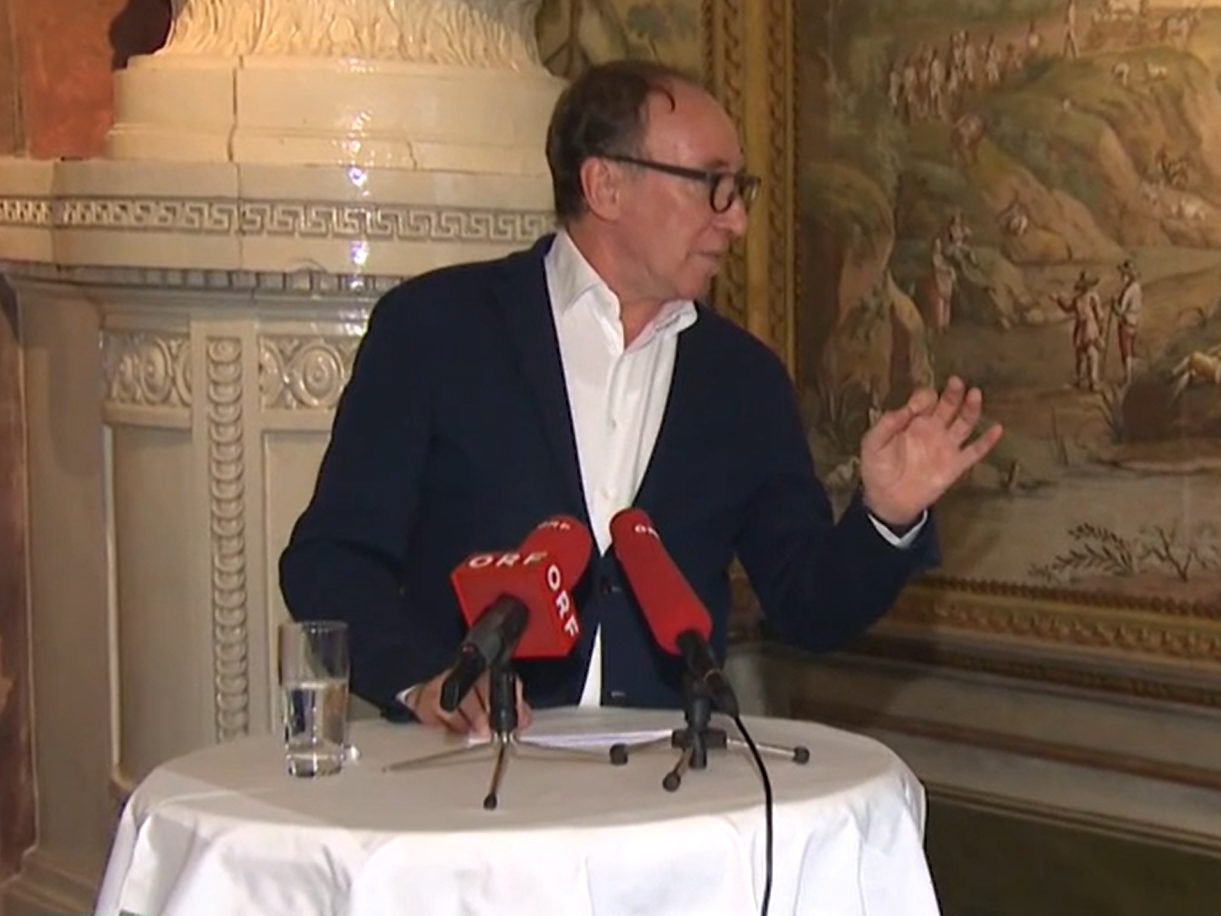 Rauch verließ die Pressekonferenz vorzeitig Rauch verließ die Pressekonferenz vorzeitig