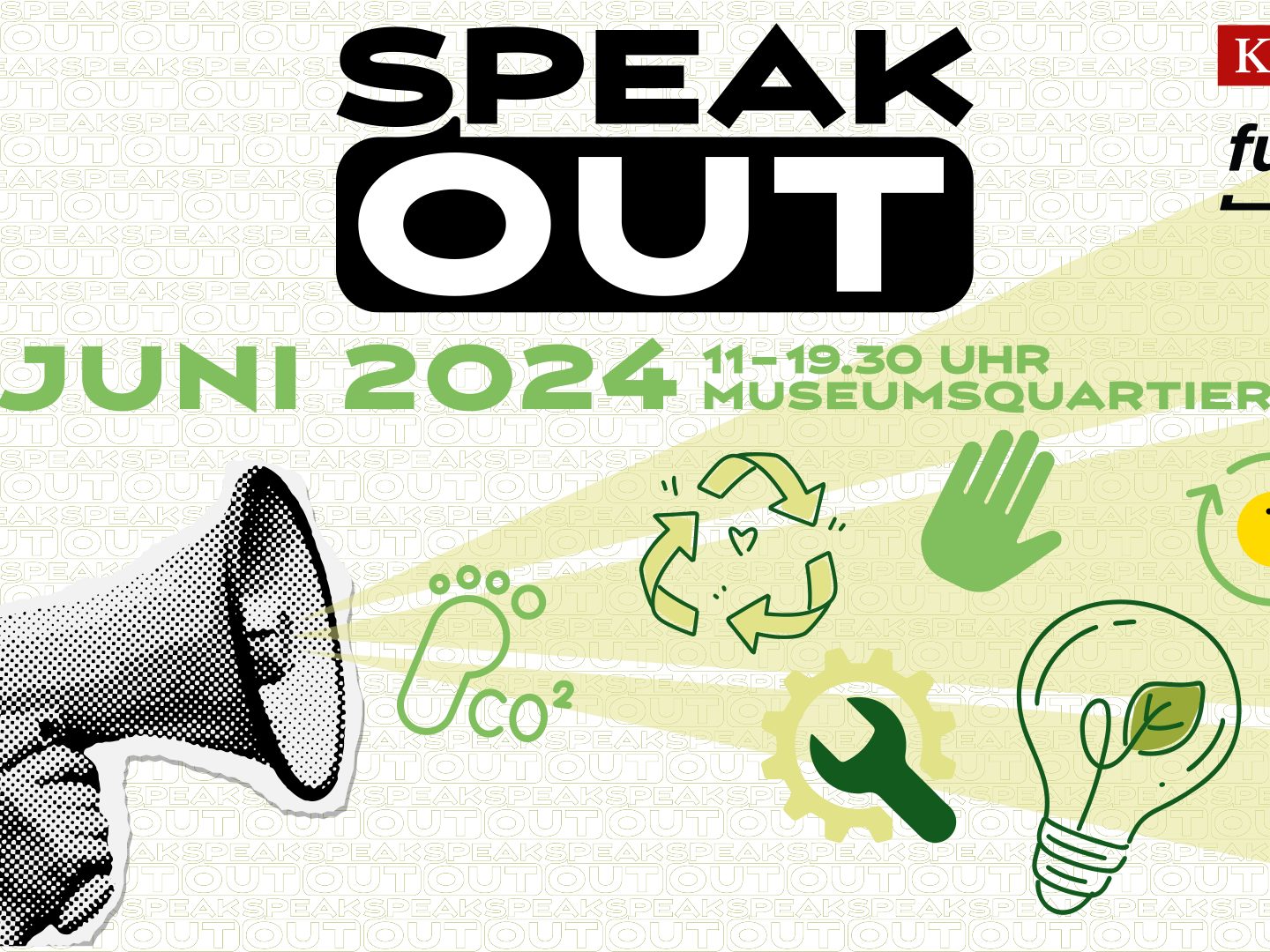 Wir verlosen Tickets für das SPEAK OUT Festival in Wien. Wir verlosen Tickets für das SPEAK OUT Festival in Wien.