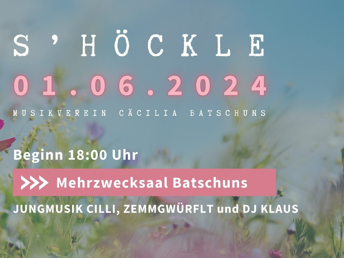 S'HÖCKLE in Batschuns
