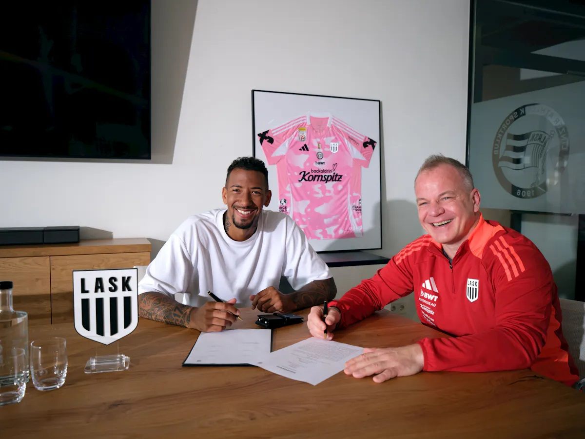 Jerome Boateng unterschreibt bei den Linzern einen Zweijahresvertrag