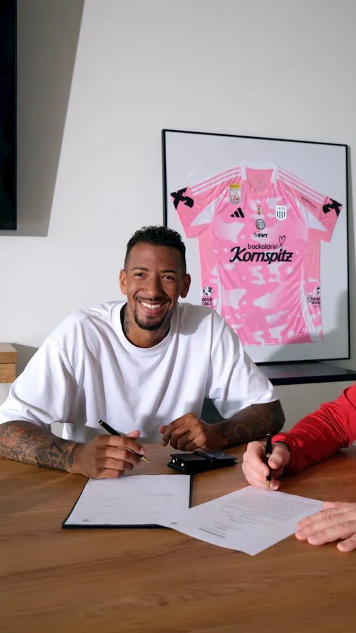 Jerome Boateng unterschreibt bei den Linzern einen Zweijahresvertrag