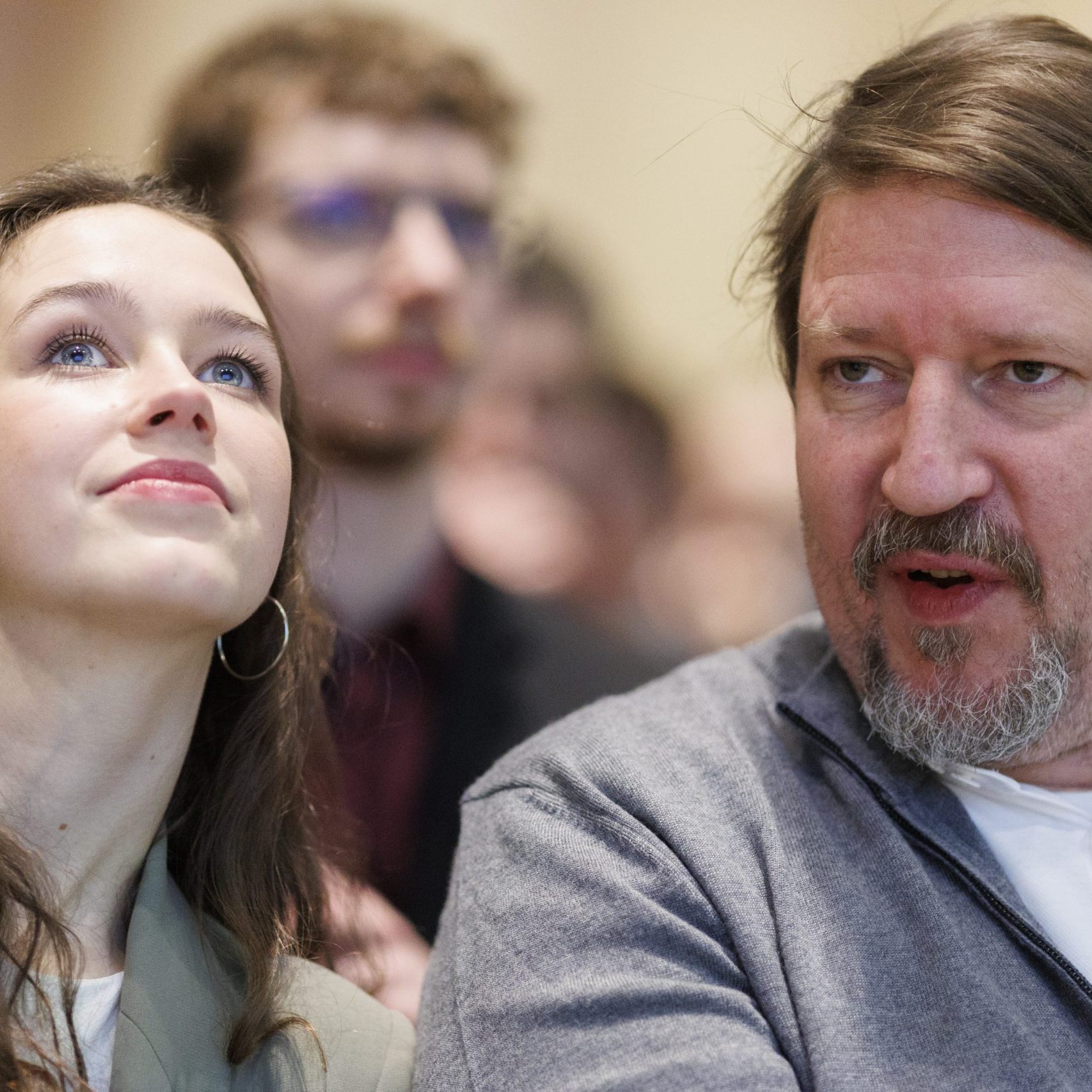 Er stehe "selbstverständlich" als Delegationsleiter zu Verfügung, meint Thomas Waitz (r. im Bild mit Lena Schilling).