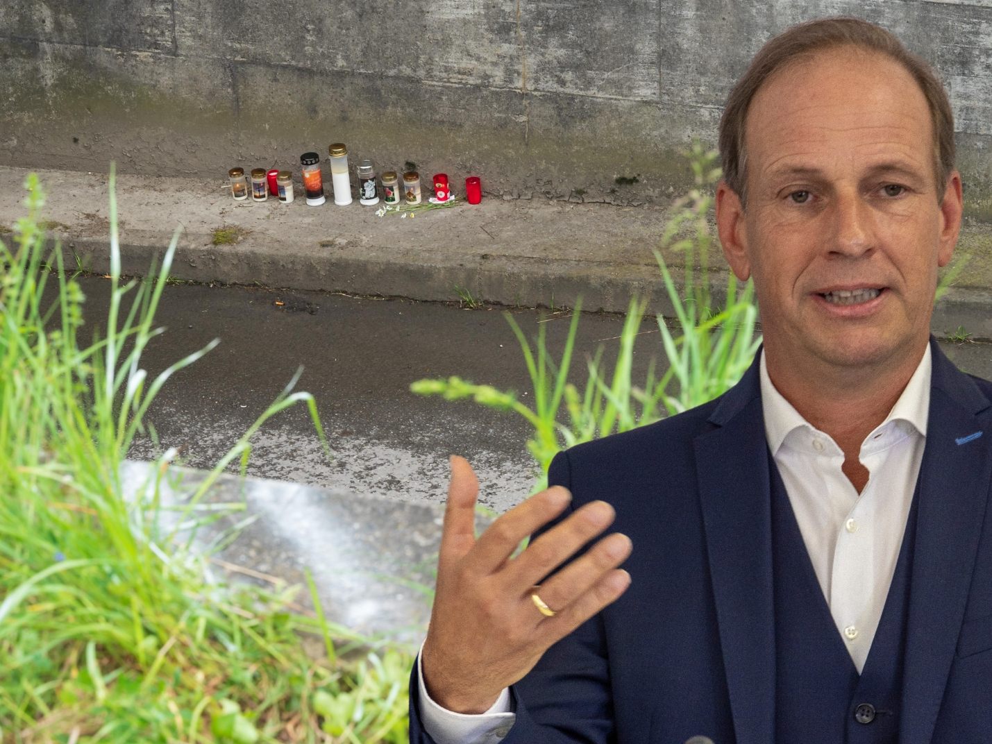 Bürgermeister Dieter Egger zum tödlichen Radunfall in Hohenems. Bürgermeister Dieter Egger zum tödlichen Radunfall in Hohenems.