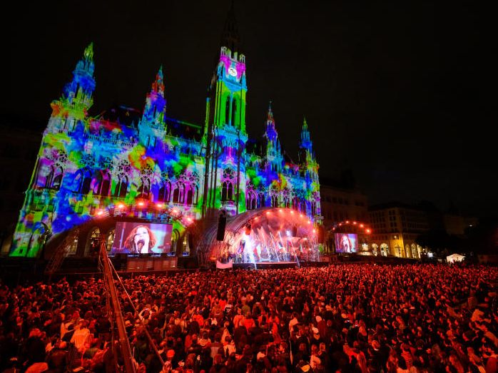 Die Eröffnung der Wiener Festwochen 2024.