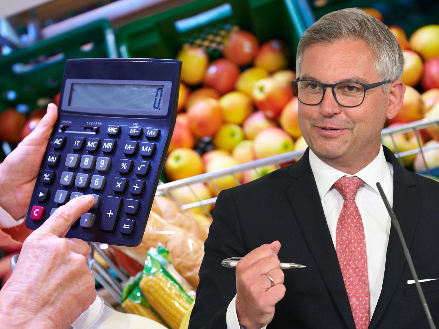 Wohnen, Energie und Lebensmittelpreise sorgten für niedrigere Inflation
