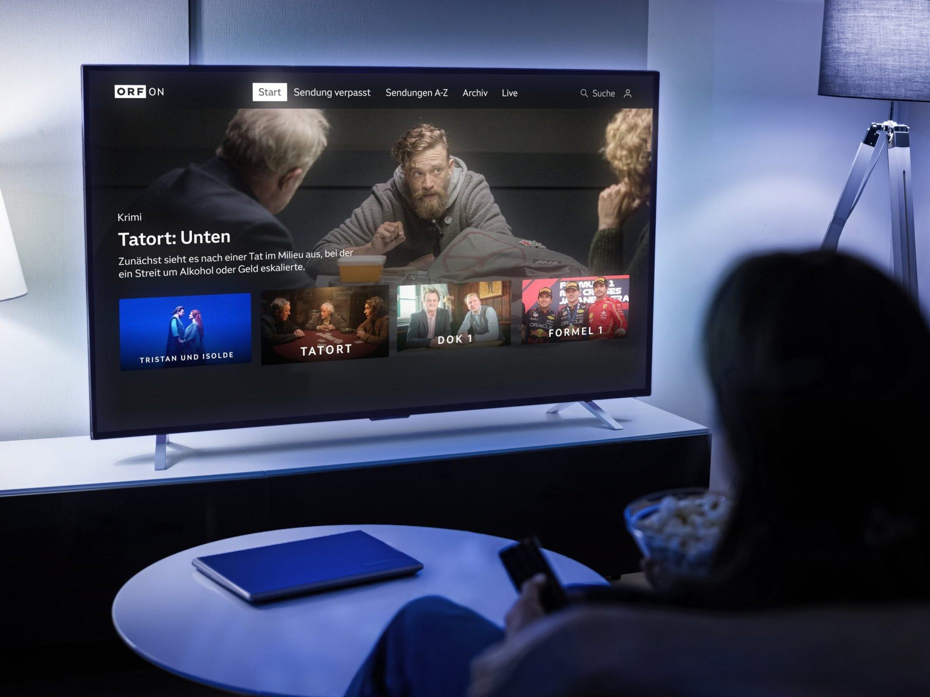Die neue Streaming-Plattform ORF ON startet auf allen Plattformen. Die neue Streaming-Plattform ORF ON startet auf allen Plattformen.