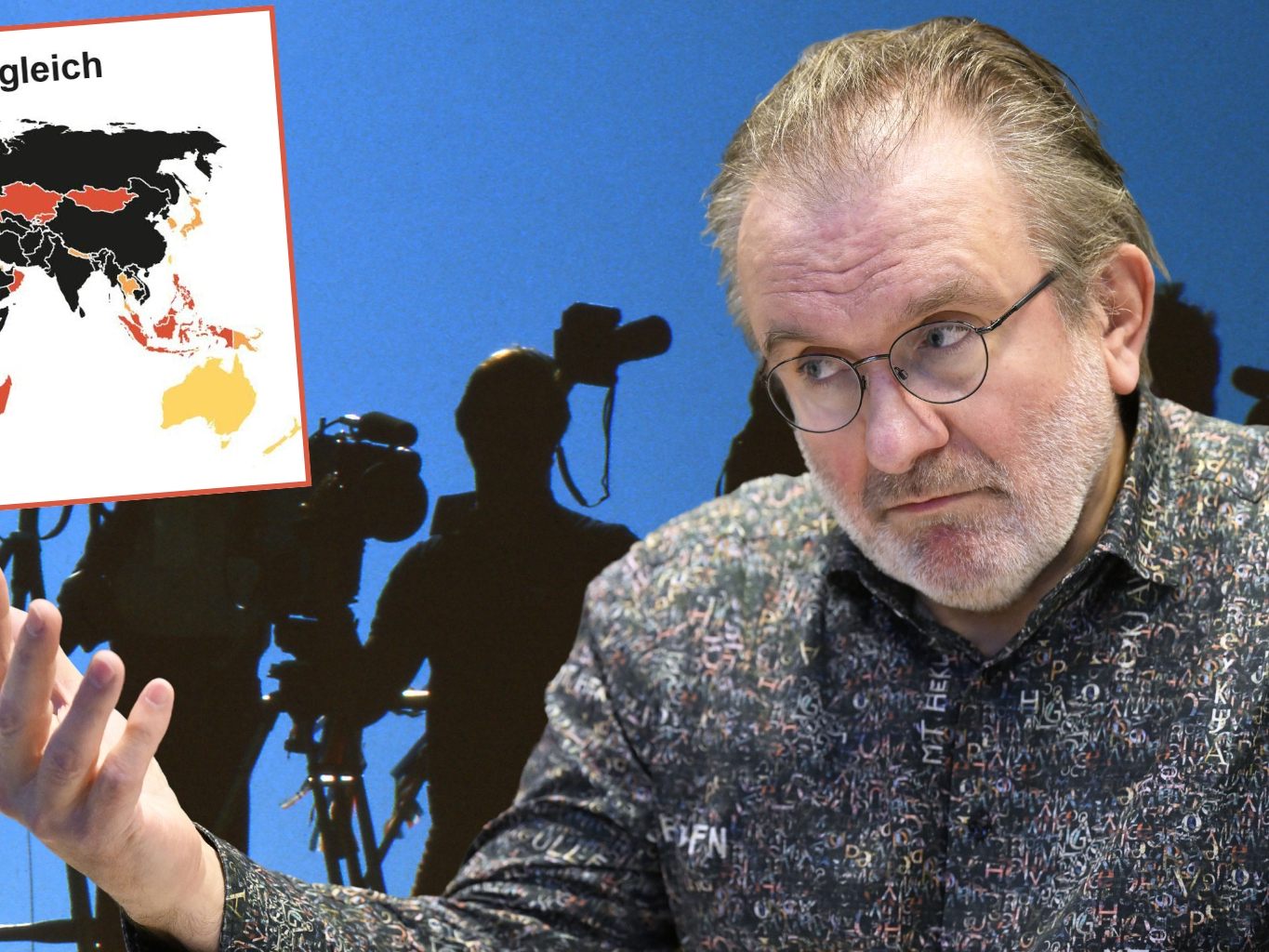 "Reporter ohne Grenzen" (RSF)-Präsident Fritz Hausjell zur Pressefreiheit.