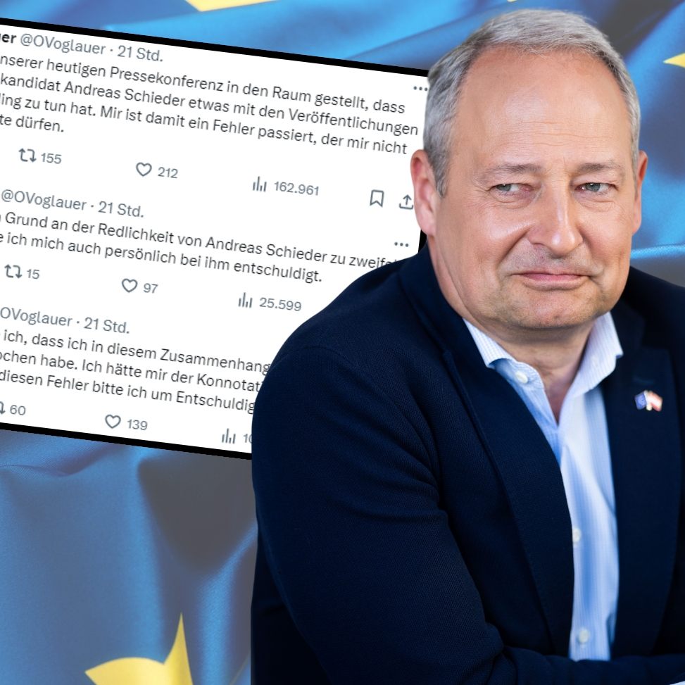 Die Formulierung sei Voglauer nicht "rausgerutscht", sondern sei verlesen worden, meint Schieder.