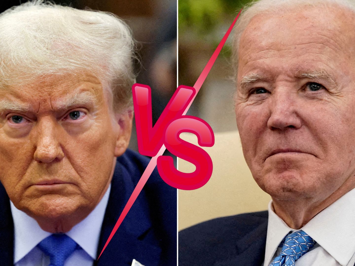 US-Präsident Joe Biden und sein Rivale Donald Trump wollen vor der Präsidentschaftswahl im November in zwei Fernsehdebatten gegeneinander antreten. US-Präsident Joe Biden und sein Rivale Donald Trump wollen vor der Präsidentschaftswahl im November in zwei Fernsehdebatten gegeneinander antreten.