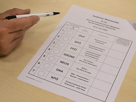 Sieben Listen stehen am 9. Juni zur Auswahl. Sieben Listen stehen am 9. Juni zur Auswahl.