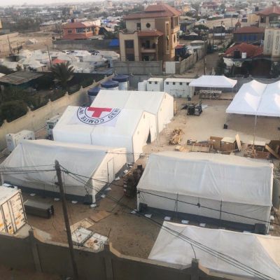 IKRK-Feldspital im Gazastreifen