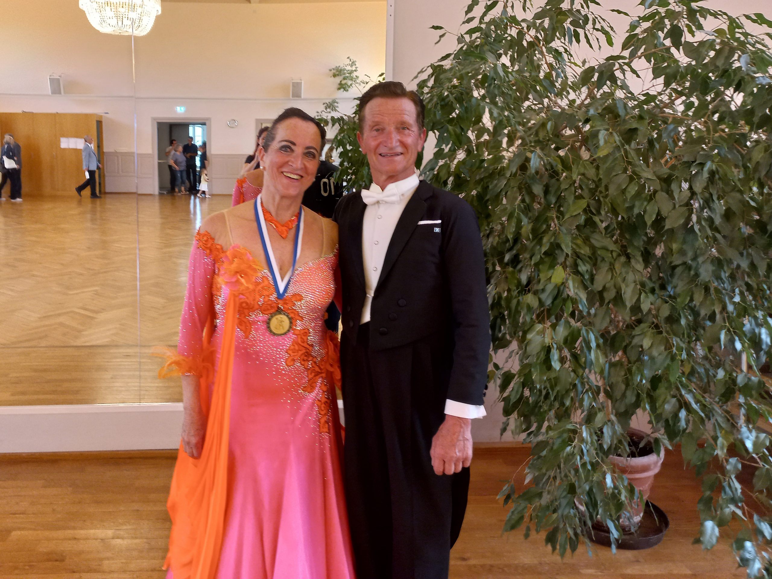 Gerhard und Ingrid beim Tanzturnier