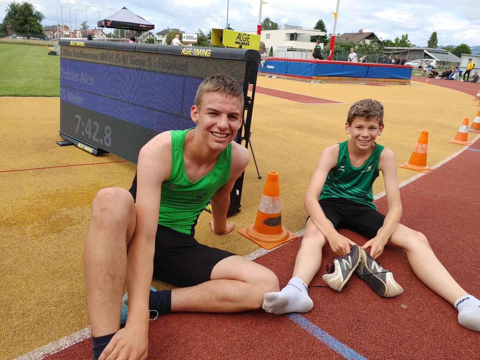 Alex und Ben von er TS-Weiler. Alex und Ben von er TS-Weiler.