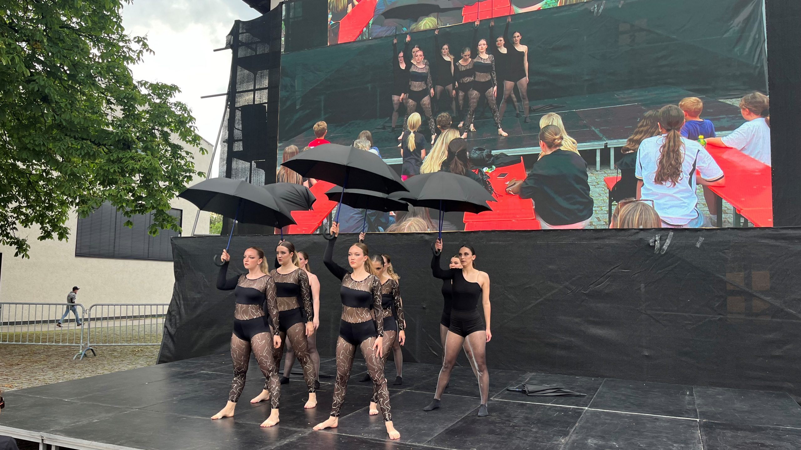 Elements of Dance war beim Auftritt am Rankweiler Marktplatz ein richtiger Hit.