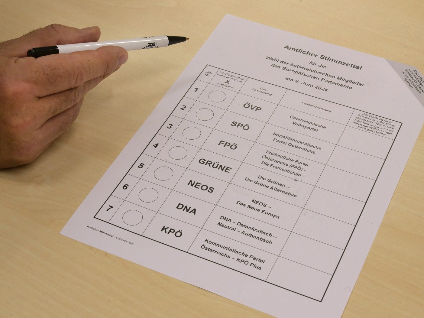 Die Europawahl steht vor der Tür. Die Europawahl steht vor der Tür.