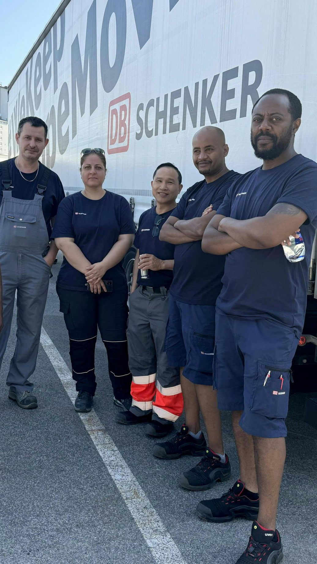 Warnstreik am Dienstag, 25. Juni 2024, bei DB Schenker in Wien