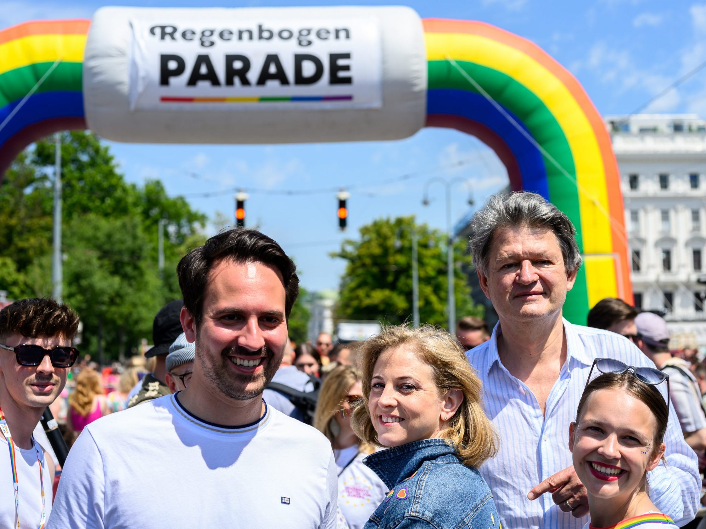 28. Regenbogenparade in Wien 28. Regenbogenparade in Wien