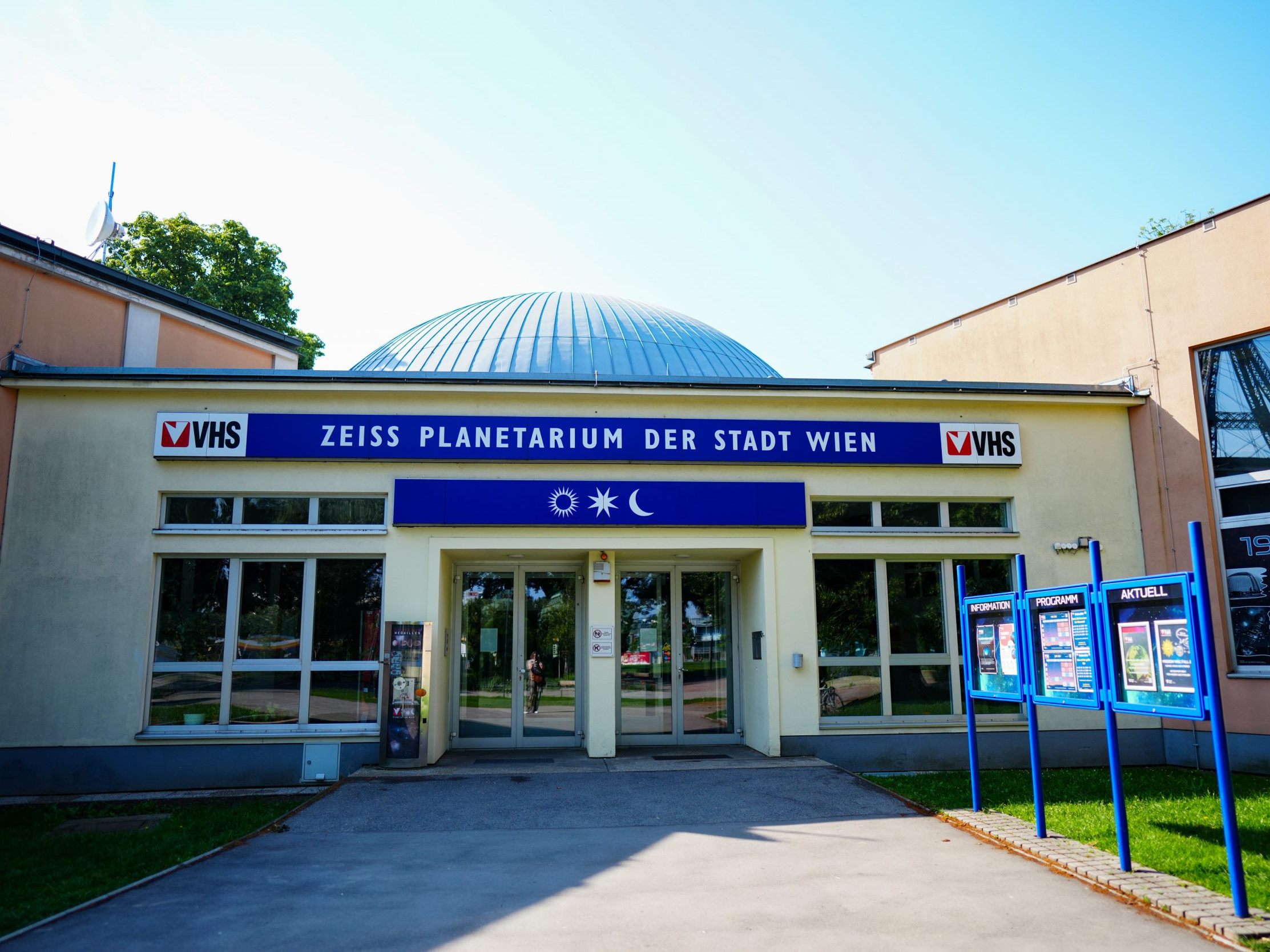 Das Planetarium Wien wird 60 Jahre alt.