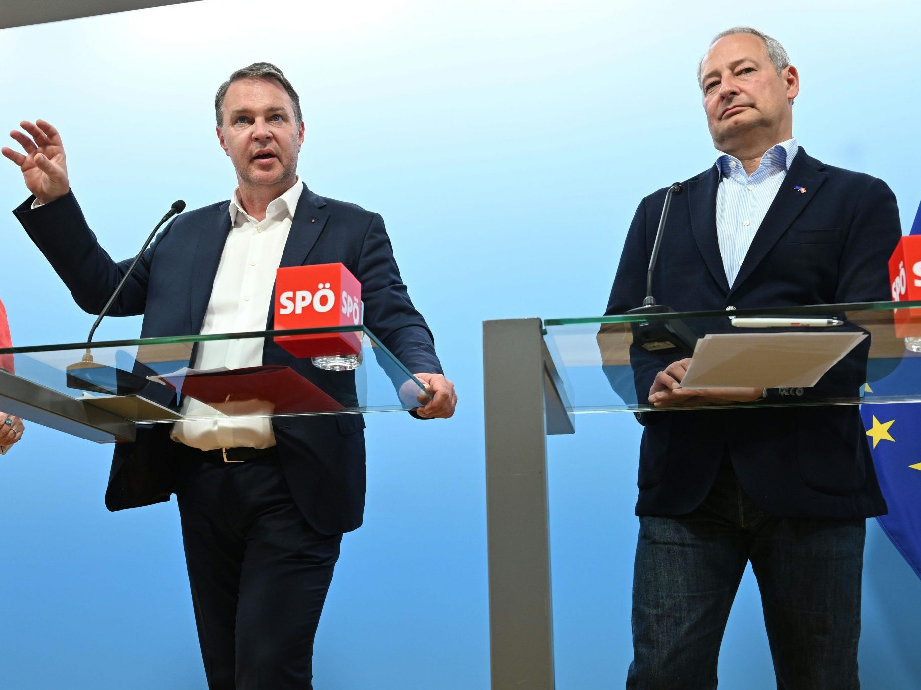 SPÖ-Chef Babler warb vor der EU-Wahl noch einmal besonders um Grünwähler. SPÖ-Chef Babler warb vor der EU-Wahl noch einmal besonders um Grünwähler.