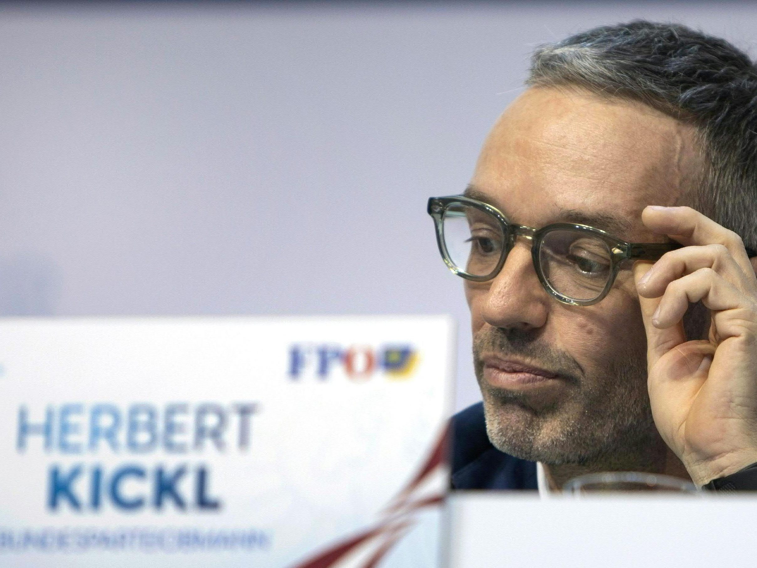 Kickl will bei der NR-Wahl eine "neue politische Ära einläuten".