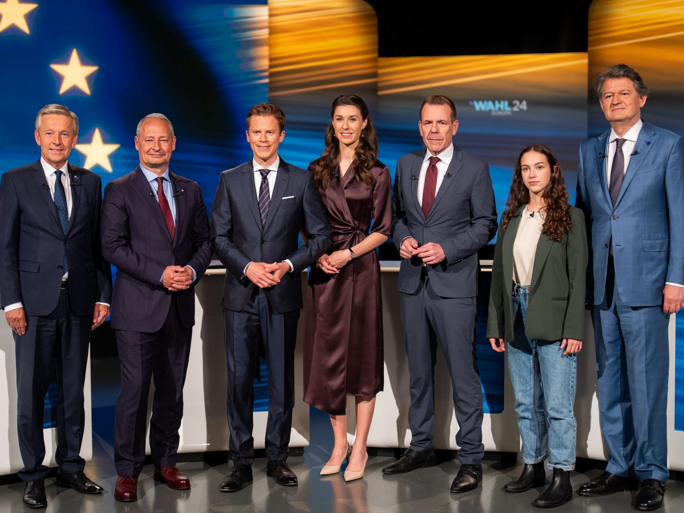 Die EU-Wahl - Elefantenrunde fand am Donnerstagabend statt. Die EU-Wahl - Elefantenrunde fand am Donnerstagabend statt.