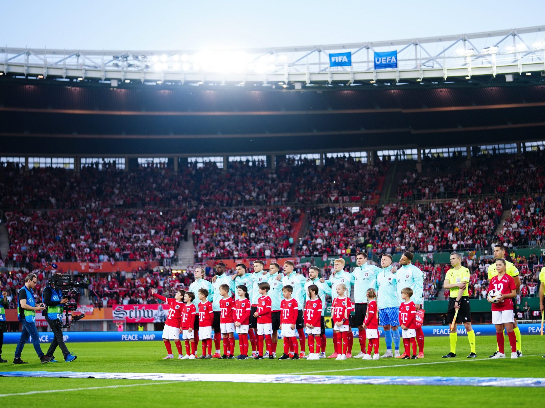 Das ÖFB-Team gewann den EM-Test gegen Serbien mit 2:1. Das ÖFB-Team gewann den EM-Test gegen Serbien mit 2:1.