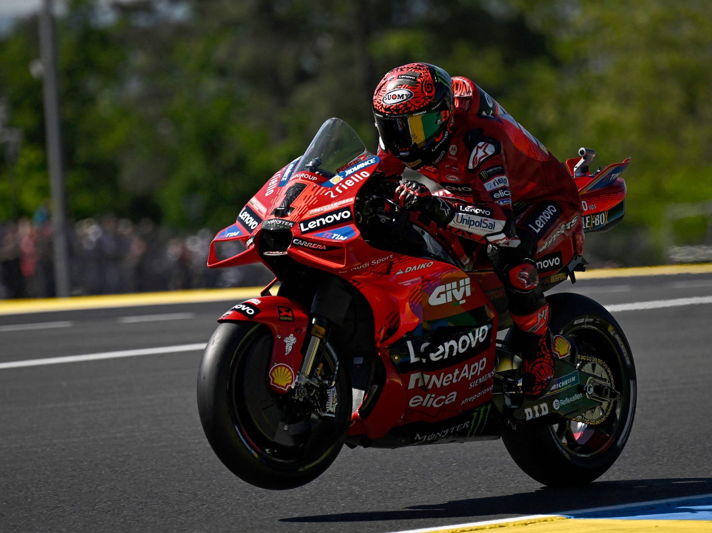 Gewinner des Sprints ist Francesco Bagnaia Gewinner des Sprints ist Francesco Bagnaia