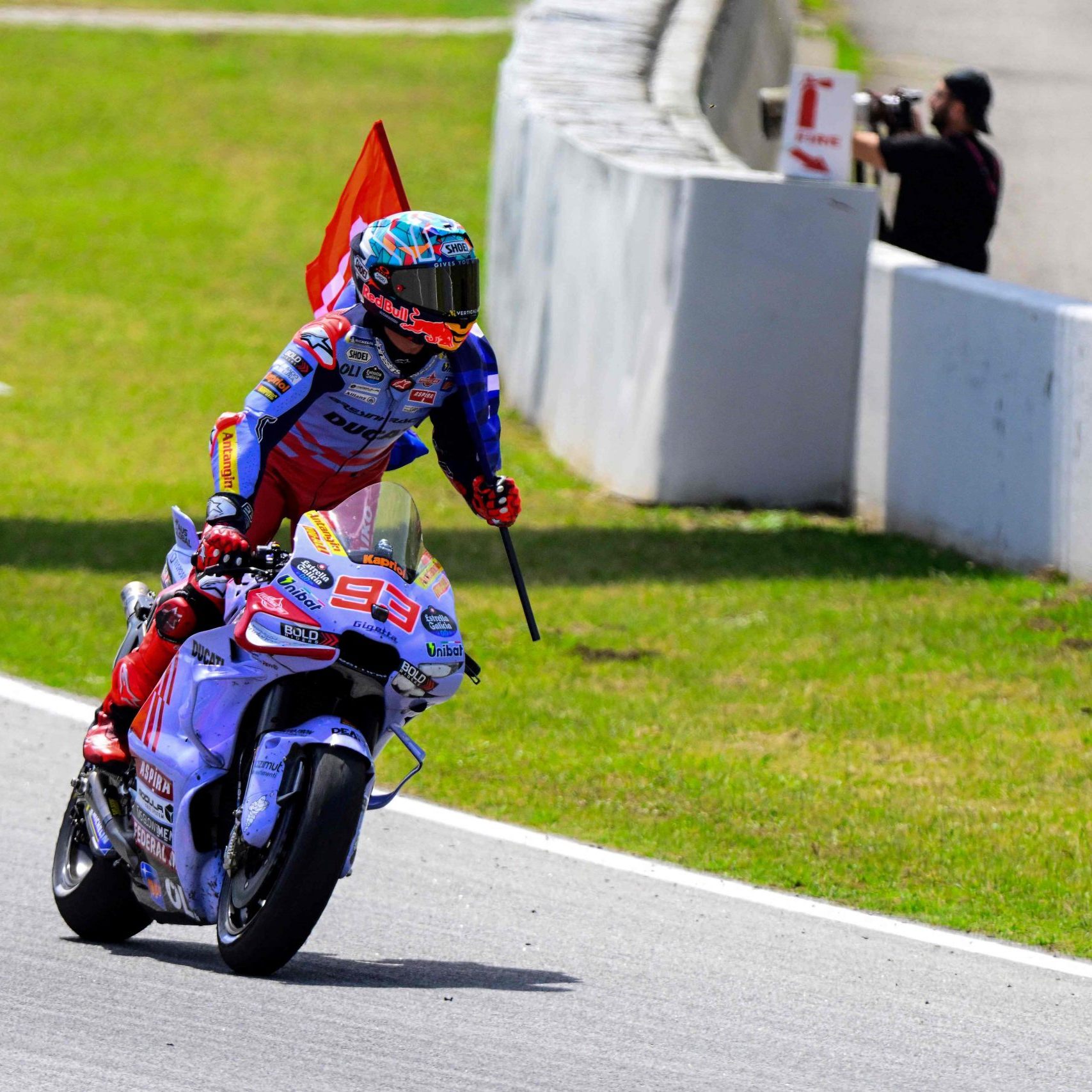Der achtfache Weltmeister hat mit seinem Wechsel zu Gresini endlich die Freude am Fahren wiederentdeckt.