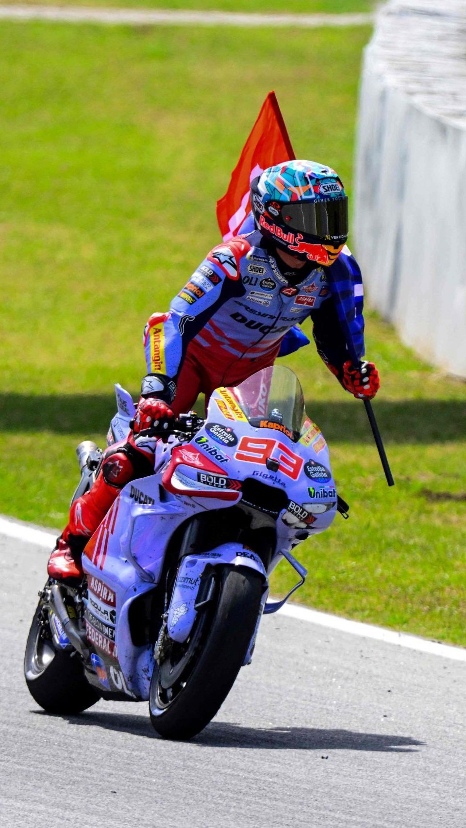 Der achtfache Weltmeister hat mit seinem Wechsel zu Gresini endlich die Freude am Fahren wiederentdeckt.