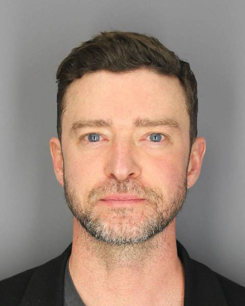 Dieses Handout-Bild, das am 18. Juni 2024 von der Sag Harbor Police Department veröffentlicht wurde, zeigt das Buchungsfoto des US-Sängers und Schauspielers Justin Timberlake. Dieses Handout-Bild, das am 18. Juni 2024 von der Sag Harbor Police Department veröffentlicht wurde, zeigt das Buchungsfoto des US-Sängers und Schauspielers Justin Timberlake.