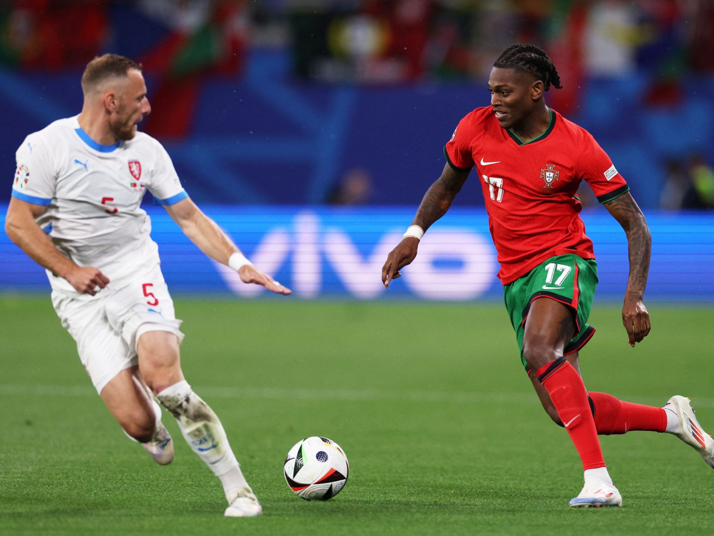 Portugal geht als Favorit in die Partie gegen Tschechien Portugal geht als Favorit in die Partie gegen Tschechien
