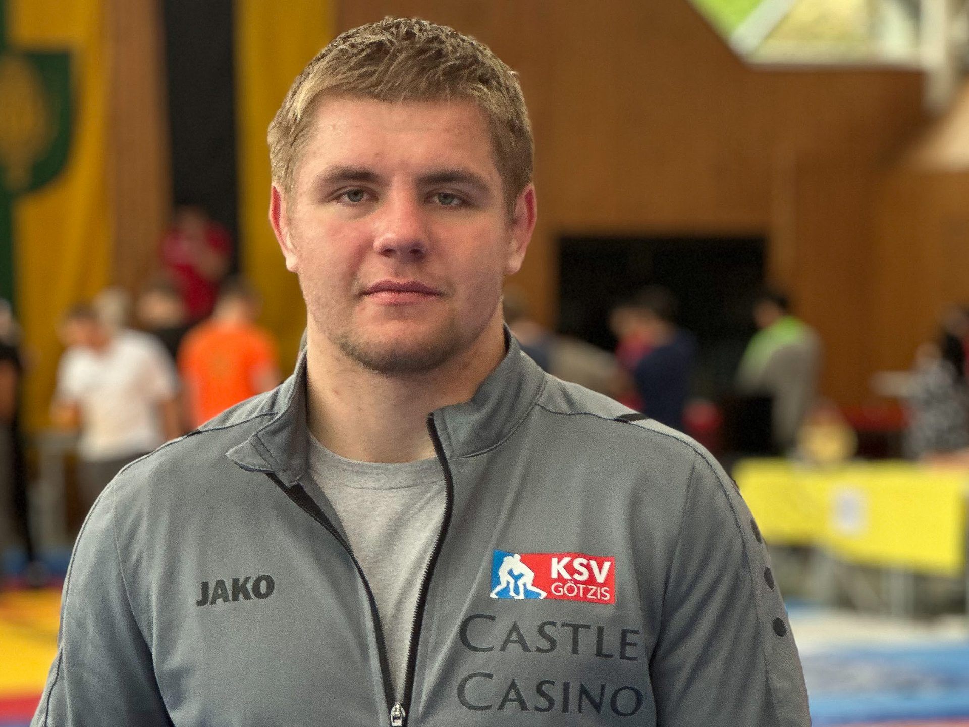 Anton Hrybelnik, Sieger beim Int. Ringerturnier in Baienfurt. Anton Hrybelnik, Sieger beim Int. Ringerturnier in Baienfurt.