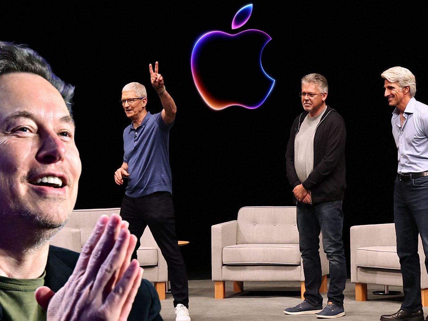 Apple geht beim Einsatz von Künstlicher Intelligenz in die Offensive. Das iPhone und andere Geräte sollen das Leben der Nutzer ab Herbst mit neuen Funktionen vereinfachen Apple geht beim Einsatz von Künstlicher Intelligenz in die Offensive. Das iPhone und andere Geräte sollen das Leben der Nutzer ab Herbst mit neuen Funktionen vereinfachen