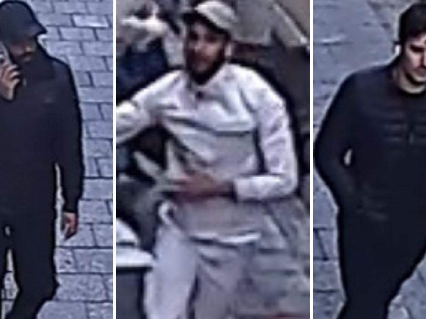 Wer hat diese Männer gesehen?