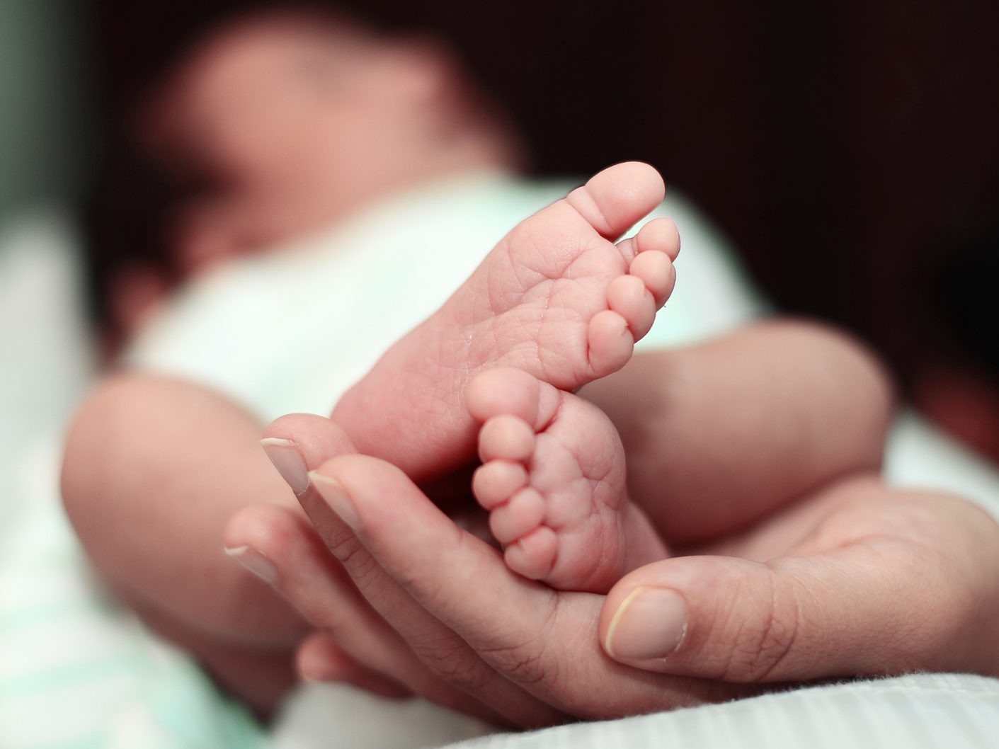 Knapp ein Drittel der Babys wurde per Kaiserschnitt geboren. Knapp ein Drittel der Babys wurde per Kaiserschnitt geboren.