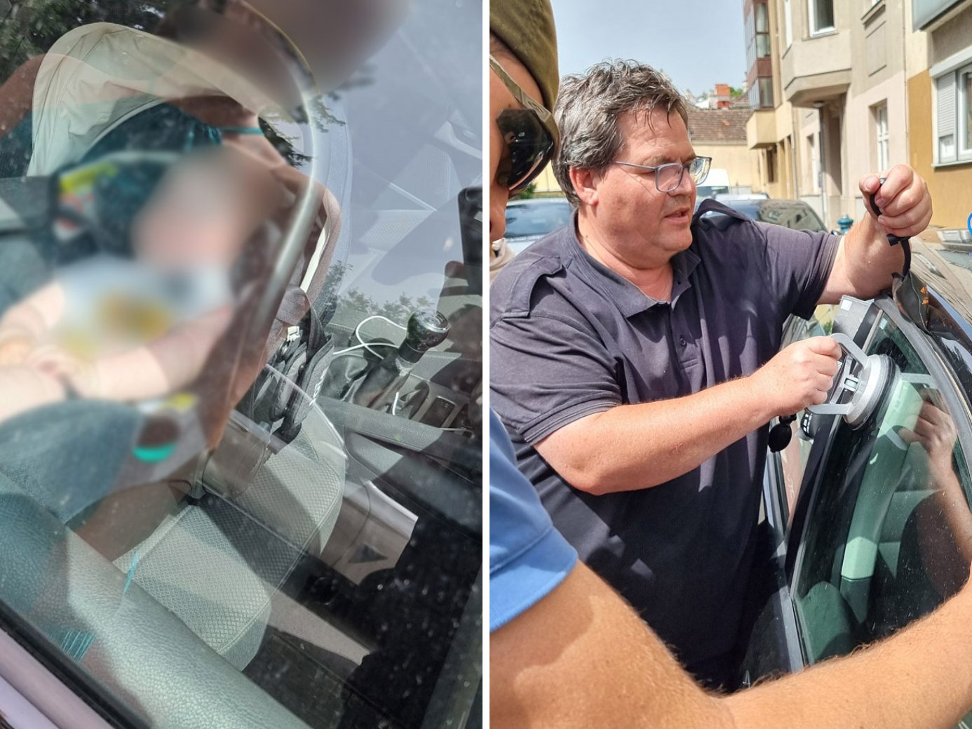 Das Kleinkind konnte glücklicherweise befreit werden. Das Kleinkind konnte glücklicherweise befreit werden.