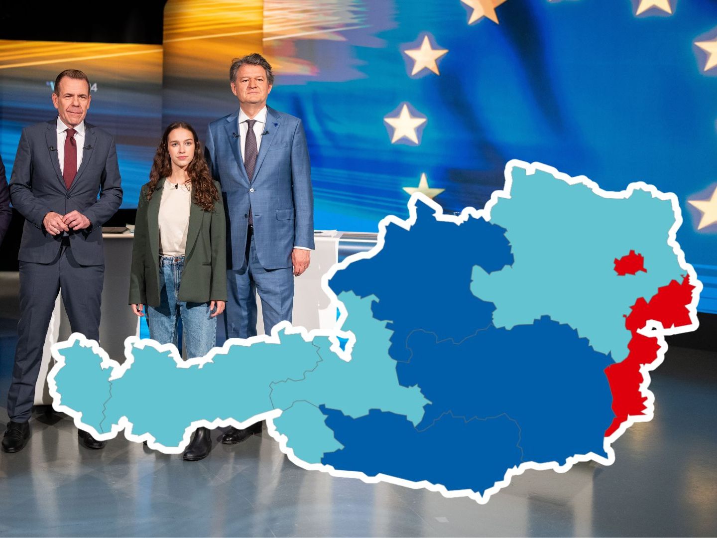 Das vorläufige Endergebnis in den Bundesländern.