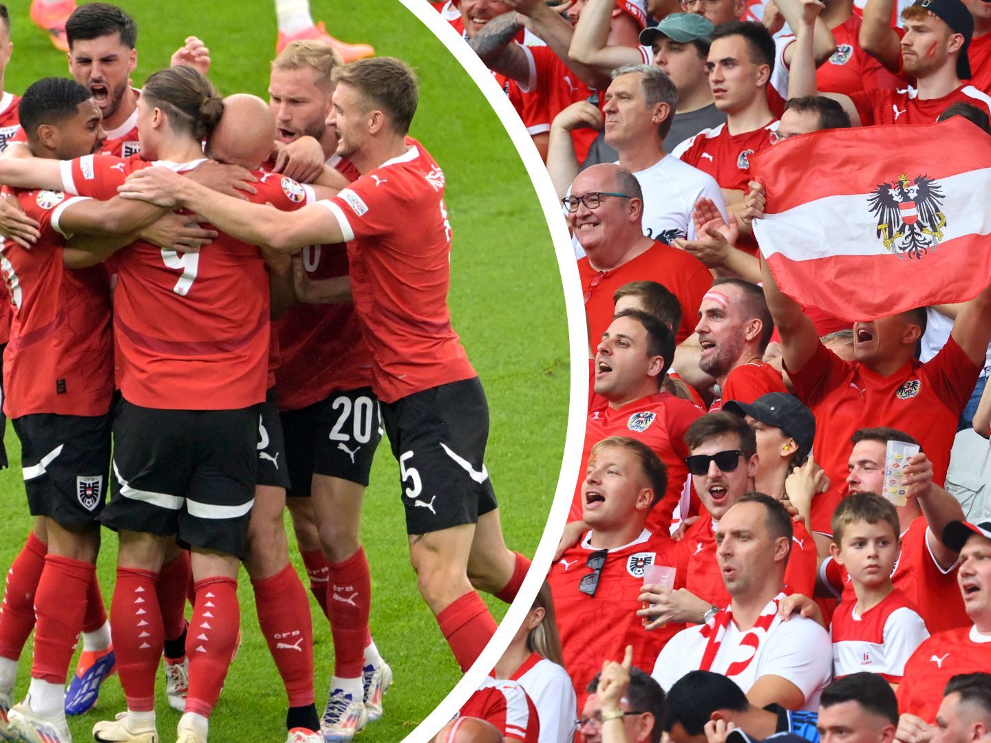 Österreich siegt gegen Polen mit 3:1. Österreich siegt gegen Polen mit 3:1.