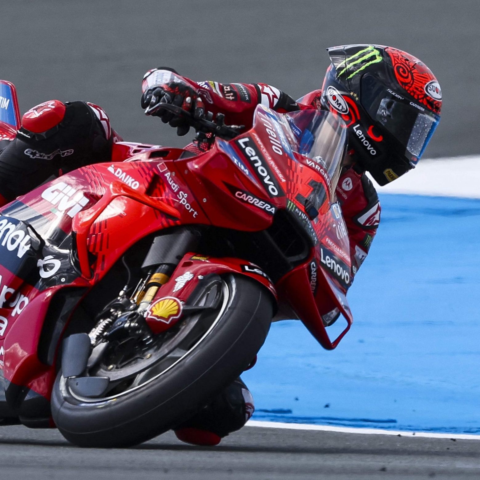 Francesco Bagnaia holte sich den Sprint-Sieg am Samstag.