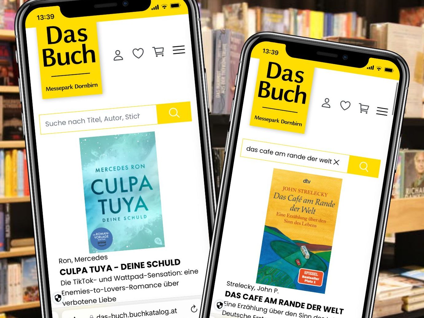Das sind derzeit die absoluten Bestseller bei "Das Buch"! Das sind derzeit die absoluten Bestseller bei "Das Buch"!