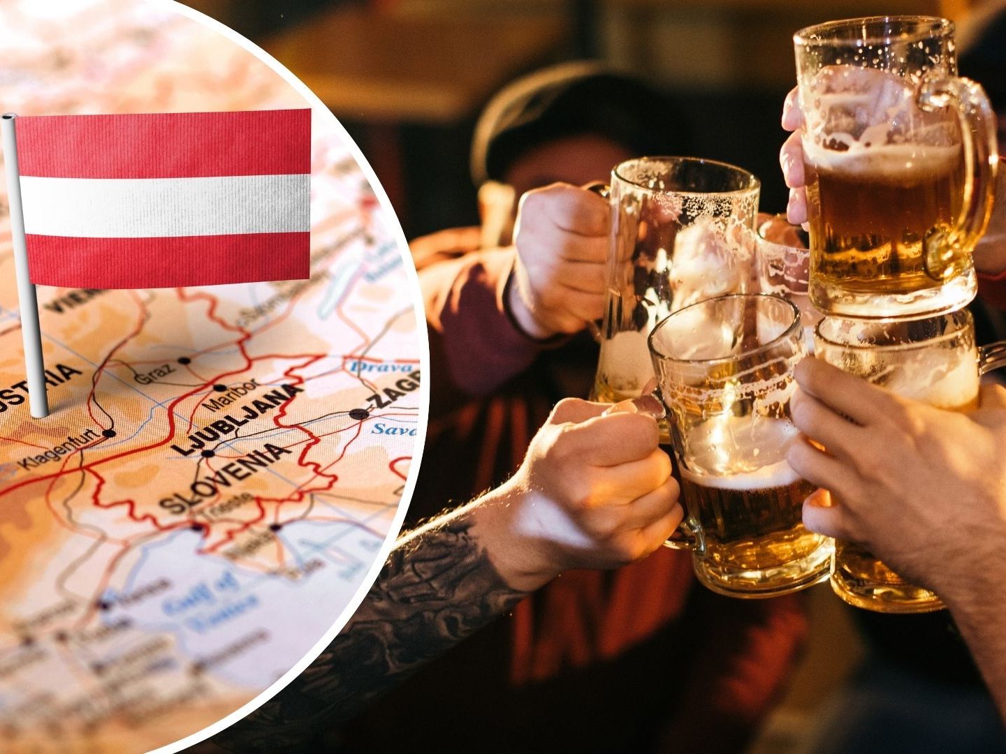 In Österreich werden dafür vergleichsweise weniger Spirituosen konsumiert. In Österreich werden dafür vergleichsweise weniger Spirituosen konsumiert.