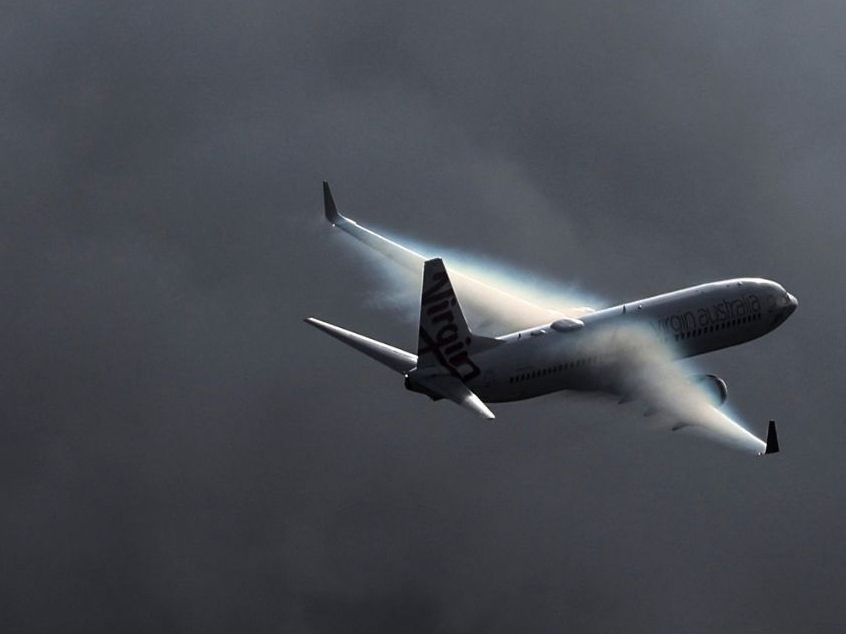 Eine Boeing 737 (nicht das betreffende Flugzeug)