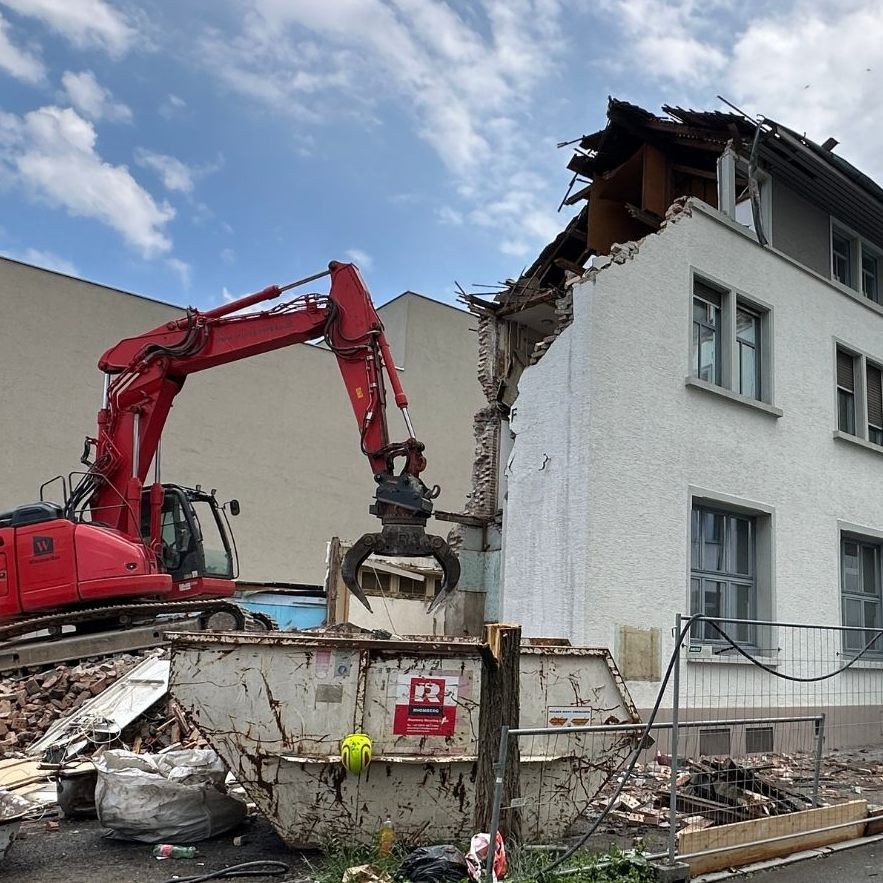 Der Vorarlberger Hof – die Heimstätte der Roten in Dornbirn – wird abgerissen.