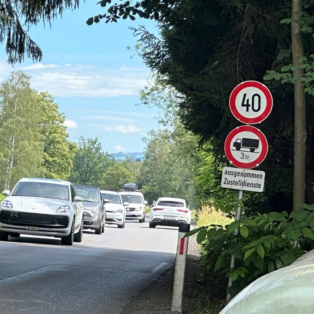 In Lustenau gibt es eine neue 40er-Zone.